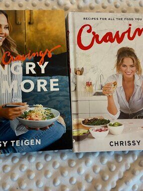 Cookbook lot by Chrissy Teigen Cravings